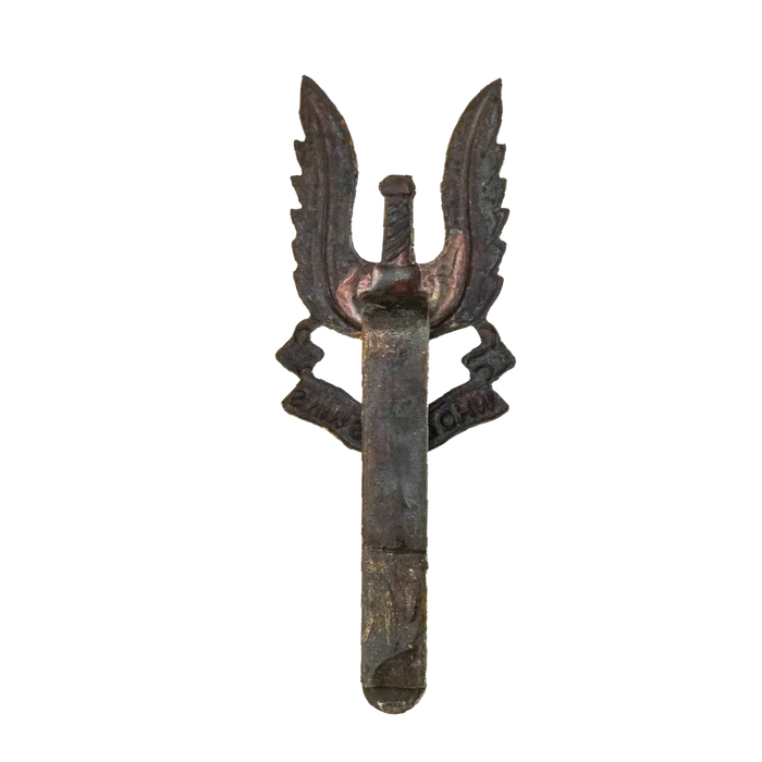 British Army Special Air Service (SAS) Cap Badge, Item 2