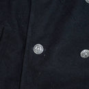 US Navy Wool Pea Coat - 38R, Small