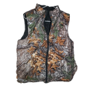 Realtree Camo & Black Reversibe Insulated Vest - XLarge