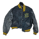 American Cheer Power Black Varsity Jacket - Large - Army & Outdoors - Bomber Jacket
