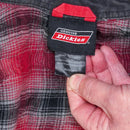 Dickies Black Flannel Lined Jacket - 3XLarge