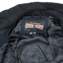 American Cheer Power Black Varsity Jacket - Large - Army & Outdoors - Bomber Jacket