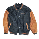 Swingster Grand Sierra Black & Brown Varsity Jacket - Medium