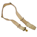 British Army Grenadier Guards White Leather Ceremonial Belt - XLarge