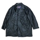 Airborne Leathers Black Quilted Lined Coat - 3XLarge