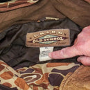 Drake Old School Camo Hooded Jacket w/ Removable Liner - 2XLarge