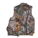 Realtree Camo & Black Reversibe Insulated Vest - XLarge
