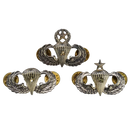 United States Army Parachutist Badges for Wartime Combat Jump