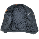 Swingster Grand Sierra Black & Brown Varsity Jacket - Medium