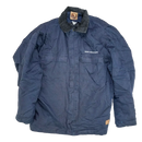 Berne Yardmasters Blue Quilted Work Jacket - XLarge