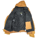 Walls Brown Canvas Hooded Work Jacket - Large