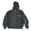 Swingster Black Quilted Hooded Jacket - 3XLarge