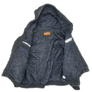 Corner Stone Grey Quilted Hooded Jacket - 2XLarge