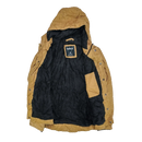 Hurley Brown Canvas Hooded Jacket - Medium