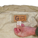 Graphite Khaki Sherpa Lined Jacket - XLarge