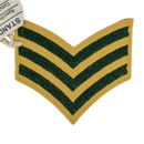 British Army Light Infantry Sergeant Rank Patch