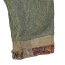 Swedish Army M39 Wool Field Trousers with Belt and Suspenders - Medium