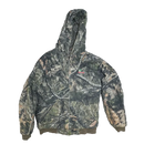 Mossy Oak Camo Quilted Hooded Jacket - Large