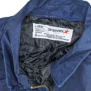 Aramark Blue Quilted Work Jacket - Large