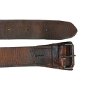 Yugoslavian JNA Leather Web Belt - XLarge, Item 2