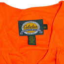 Vintage Cabela's Blazing Orange Hunting Vest - Large