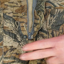 Vintage Browning Mossy Oak Camo Rain Jacket - Large - Army & Outdoors - Hoodies