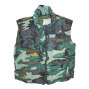 Vintage S.E.I. Co Woodland Camo Ranger Vest - XLarge