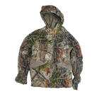 Cabela's Kids Zonz Woodland Camo Quilted Hooded Jacket - XLarge