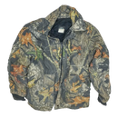 Wolf Mountain Mossy Oak Camo Quilted Jacket - Medium - Army & Outdoors - Field Jackets