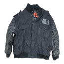 Rocawear Black Varsity Style Jacket - Large - Army & Outdoors - Bomber Jacket