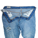 Levi's 501 Women's Skinny Distressed Blue Jeans - 31x28, Small