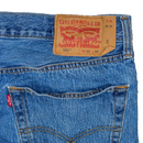 Levi's 501 Blue Jeans - 36x30, Large - Army & Outdoors - Jeans