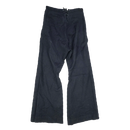 US Navy WW2 Black Wool Sailor Pants - Small