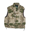 Vintage Cabela's Camouflage Fleece Vest - XLarge
