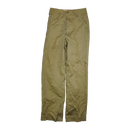 US Army 1950s Khaki Chino Trousers - 31x35, Small