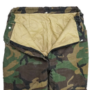 Vintage Womens Woodland Camo Insulated Field Trousers - Large