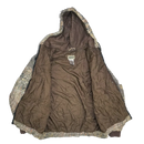 Field Staff Mossy Oak Brush Camo Quilted Hooded Jacket - XLarge
