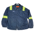 Cintas Blue Quilted Work Jacket - XLarge