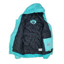 Real Work Kids Blue Quilted Hooded Jacket - XLarge - Army & Outdoors - Hoodies