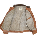 Woolrich Brown Sherpa Lined Chore Jacket - Large