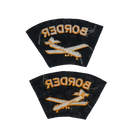 Reproduction WW2 British Army Border Glider Regiment Shoulder Titles - Army & Outdoors - Flags, Badges & Insignia