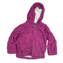 Berne Purple Sherpa Lined Hooded Jacket - Medium
