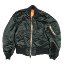 Alpha Industries MA-1 Black Flight Jacket - Small - Alpha Industries - Flight Jackets