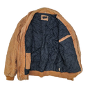 Snap-On Workwear Brown Canvas Quilted Jacket - XLarge - Army & Outdoors - Field Jackets