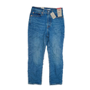 Levi's 501 Women's Wedgie Straight Blue Jeans - 28x28, Small