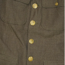WWII US Army Wool Service Jacket - Medium