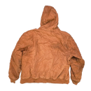 Lincoln Outfitter Brown Quilted Hooded Jacket - 2XLarge