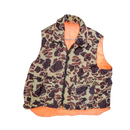 Vintage Duck Hunter & Blazing Orange Reversible Insulated Vest - 2XLarge