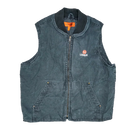 Corner Stone Black Quilted Vest - 2XLarge