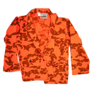 US Made Ranger Blazing Orange Duck Hunter Camo Field Shirt - Medium